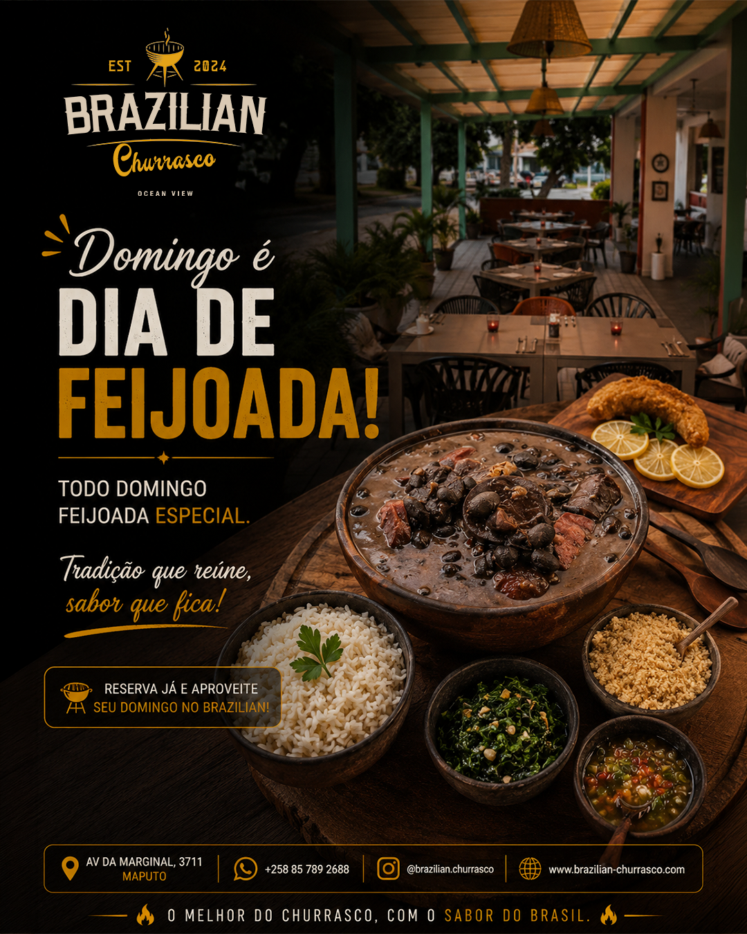 Domingo é Dia de Feijoada